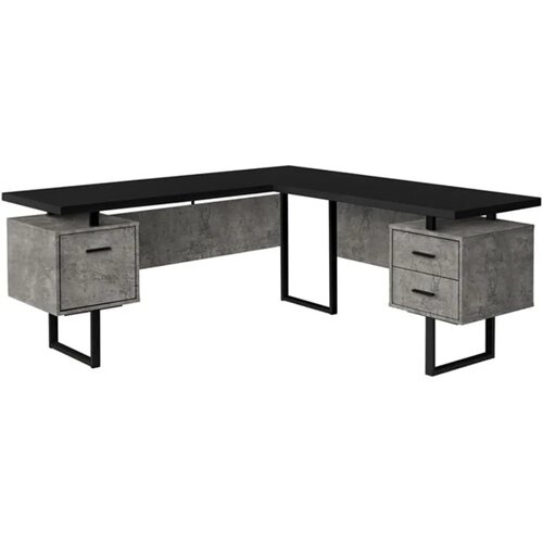 Computer Desk, Home Office,Corner,Left, Right Set-up Desk-70
