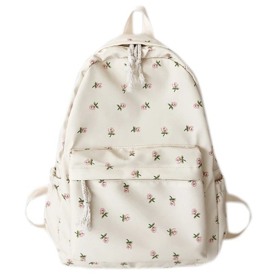 Casual Floral Prints Women Backpack Girls Bookbags Large Ca