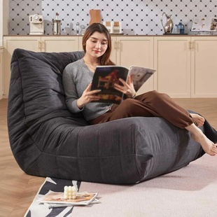 Adult Bean Bag Chair,Memory Foam Togo Sofa,Lazy Floor Sofa,
