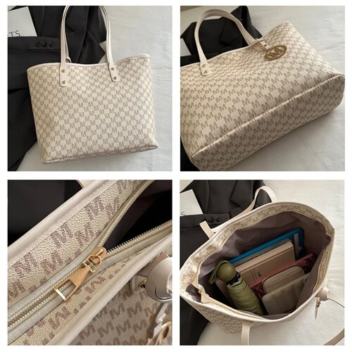 Large Capacity Letter Bag Commuting Tote Bag Women'S Popula