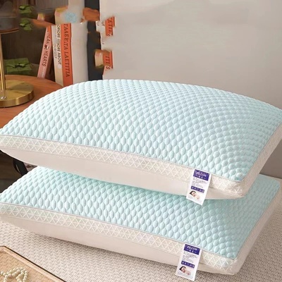 Ice Silk SPA Pillow for Summer Breathability Neck Protectio