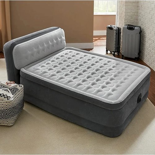 Air Mattress Self Inflatable Blow Up Bed Auto Shut Off Comf