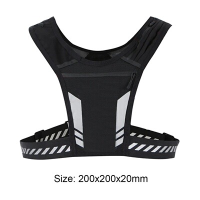 Reflective Hydration Backpack Mesh Breathable Sports Water