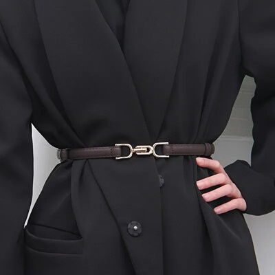 Korean Fashion Belts for Woman Zinc Alloy Special Buckle Be