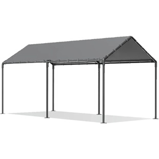 10x20 Heavy Duty, Metal Carport Waterproof Carports Garage