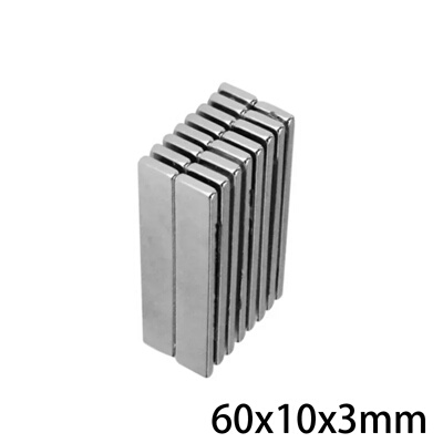60x10x3 Quadrate sheet Magnet 60x10x3mm For Home Refrigerat