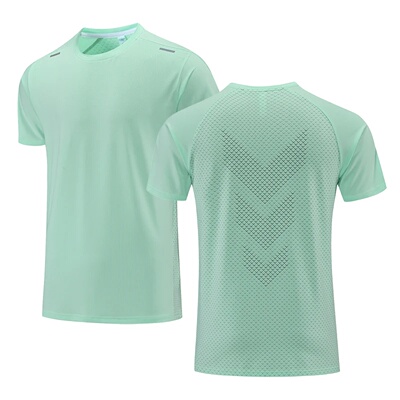 Quick Dry Men Running T-shirt Fitness Sports Top GymTraining