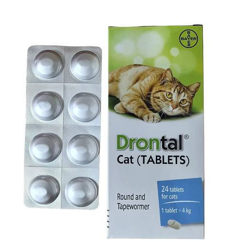 德国正品拜耳猫咪宠物通用成猫幼猫体内外一体整盒24粒