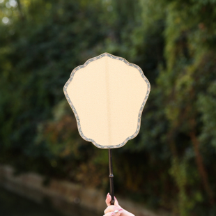 绣缂丝团扇子成品老刺绣古典故宫真丝的轻盈通透与宋锦的精致华贵