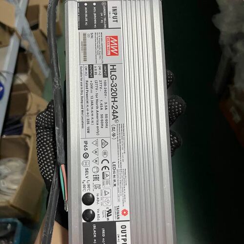 议价明纬HLG-320H-24A防水电源24V 320W恒压恒流