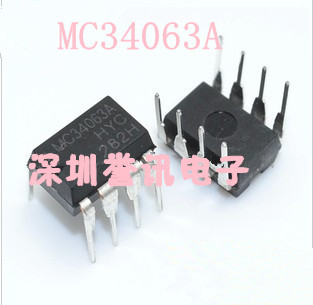 一个起【直拍】MC34063A 34063 DIP8 全新原装/直插现货