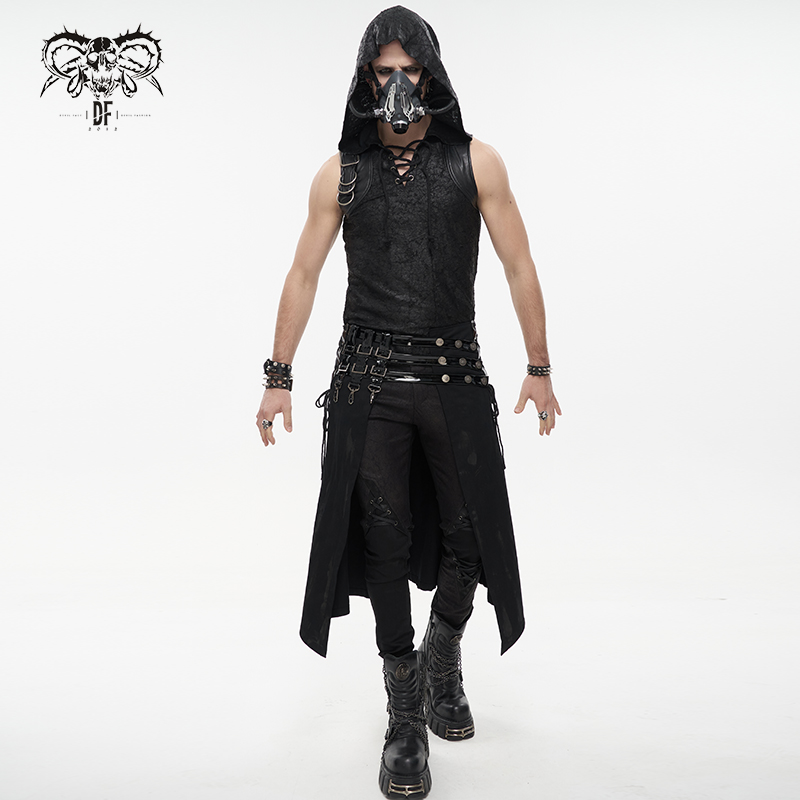 摇滚赛博朋克分裤裤子