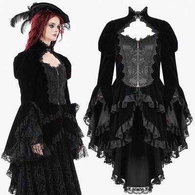 DARK IN LOVE哥特女装 暗黑系蛋糕裙连衣裙 JW288