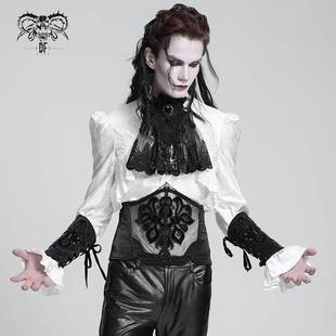 复古英伦紧身腰封腰带AS200 哥特暗黑男装 Devil Fashion恶魔时尚