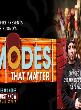 TrueFire Modes That Matter Chris Buono 13个吉他音阶调式教程