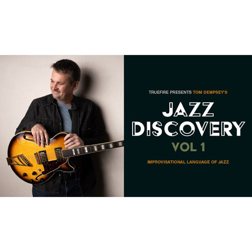 TrueFire Jazz Discovery Vol1 Tom Dempsey 爵士吉他教程+音视谱