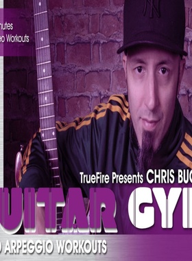 TrueFire Guitar Gym Triad Arpeggios Chris Buono 三和弦琶音