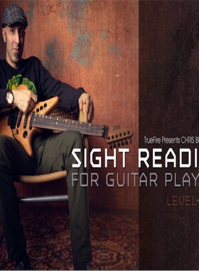 TrueFire Sight Reading For Guitar Players 1 Chris Buono 视唱