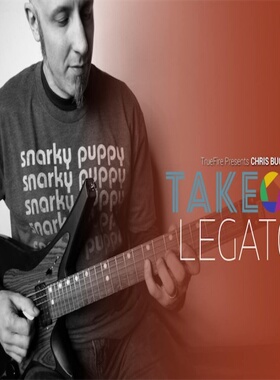 TrueFire Take 5 Legato Chris Buono 摇滚吉他连奏视频教程+音谱