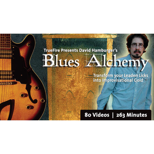 TrueFire Blues Alchemy David Hamburgers布鲁斯吉他教程+音视谱