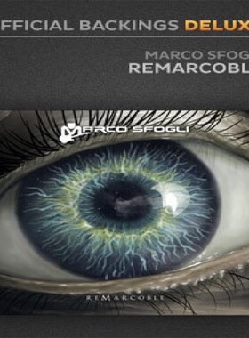 Official Backings Deluxe Remarcoble Marco Sfogli11首伴奏+5谱