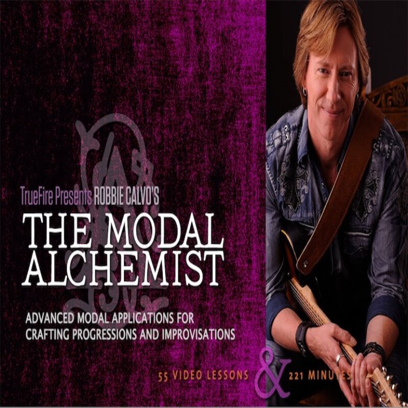 TrueFire The Modal Alchemist Robbie Calvo 吉他调式和弦与即兴