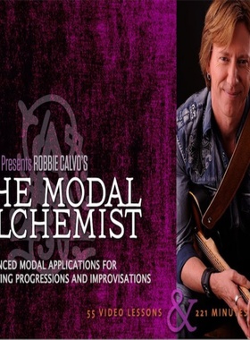 TrueFire The Modal Alchemist Robbie Calvo 吉他调式和弦与即兴