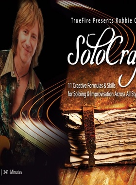 TrueFire Solo Craft Robbie Calvo 吉他独奏与即兴技巧+音视谱