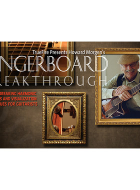 TrueFire Fingerboard Breakthrough Howard Morgen 爵士吉他指板
