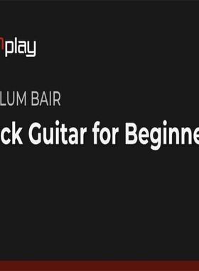 JamPlay Rock Guitar For Beginners Callum Bair 摇滚吉他初学者