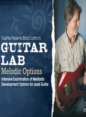 TrueFire Guitar Lab Melodic Options Bard Carlton 吉他旋律线