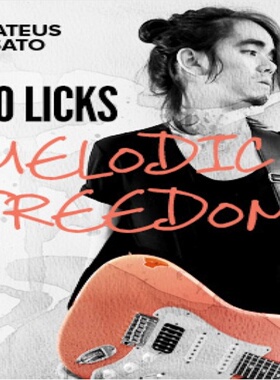 20 Licks Melodic Freedom Mateus Asato JTC旋律自由吉他乐句+音