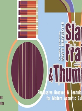 TrueFire Slap Frail & Thump Matt Brandt 原声吉他击勾拍弦技巧
