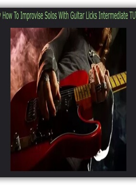 Udemy How To Improvise Solos With Guitar Licks Intermediate