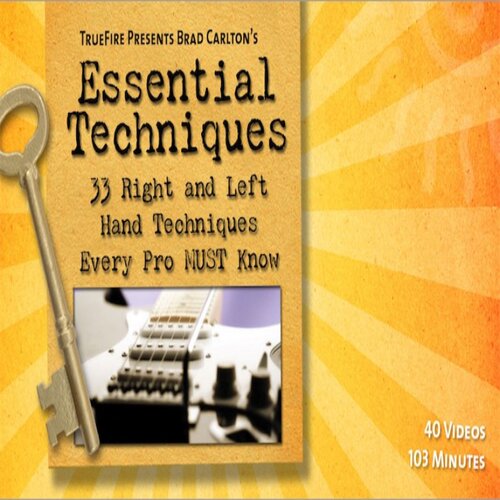 TrueFire Essential Techniques Brad Carlton 吉他基础技巧教程