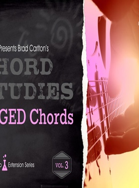 TrueFire Chord Studies CAGED Chords Vol.3 Brad Carlton 吉他