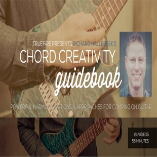 TrueFire Chord Creativity Guidebook Richard Hallebeek 吉他