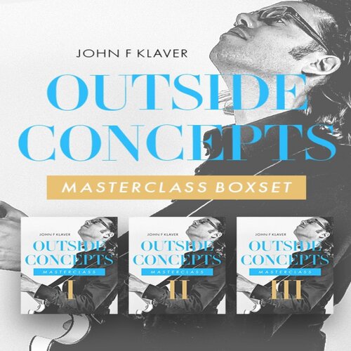 Outside Concepts Blues Masterclass John F Klaver 3套吉他离调