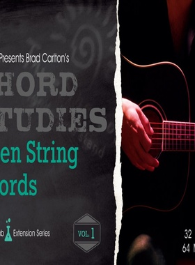 TrueFire Chord Studies Open String Chords Vol.1 Brad Carlton