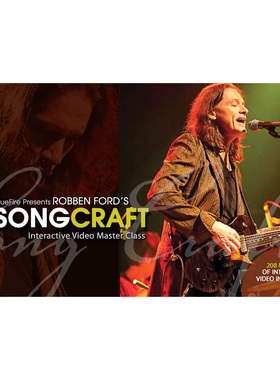 TrueFire Songcraft Robben Ford 布鲁斯风格吉他独奏视频教程+谱