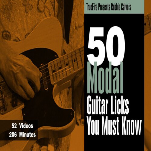 TrueFire 50 Modal Guitar Licks Robbie Calvo 调式吉他乐句教程