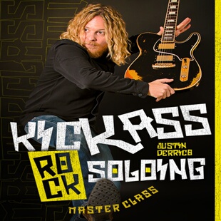 Derrico Kickass 3首摇滚吉他 Justin Masterclass Rock Soloing