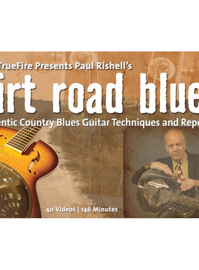 TrueFire Dirt Road Blues Paul Rishell 布鲁斯吉他教程+视谱