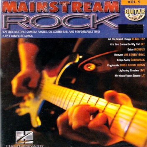 Guitar Play Along Vol.05 Mainstream Rock主流摇滚吉他独奏教程