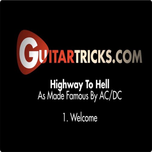How to Play Highway to Hell ACDC Guitar Solo 吉他教程+伴视谱