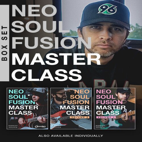 Neo Soul Fusion Masterclass Rodrigo Gouveia 3套JTC新灵魂吉他