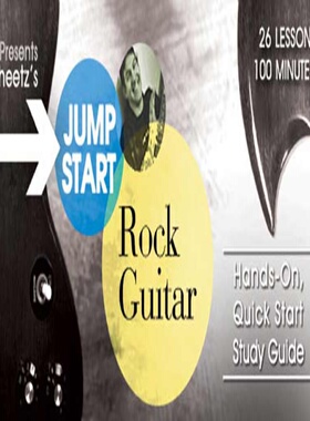 TrueFire Jump Start Rock Guitar Jeff Scheetz 初学摇滚电吉他