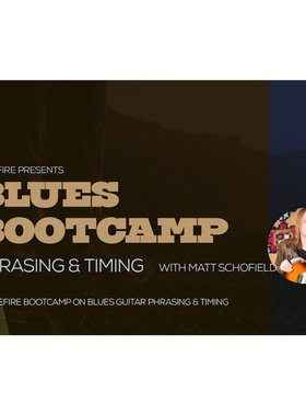 TrueFire Blues Bootcamp Phrasing And Timing Matt Schofield