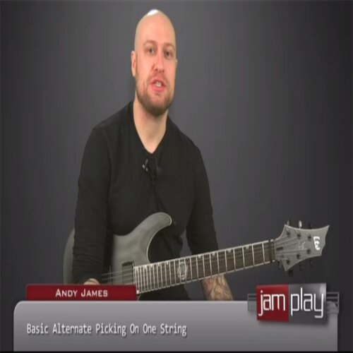 JamPlay Artist Series Andy James 摇滚金属吉他速弹琶音+视GTP