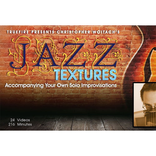 TrueFire Jazz Textures Christopher Woitach 爵士吉他独奏即兴